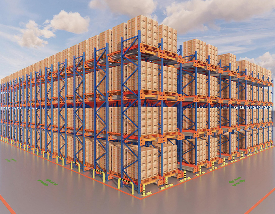 Palletstellingen voor zwaar gebruik